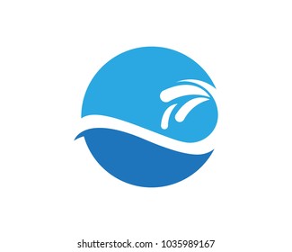 Wave logo design 