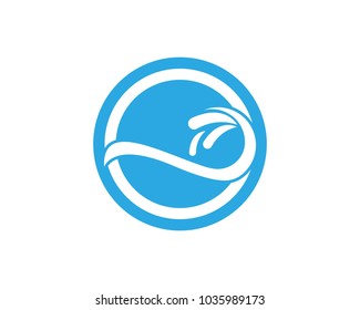 Wave logo design 