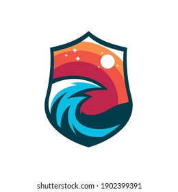 The Wave Logo Design Templates