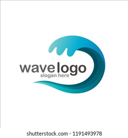 Wave Logo Design in Vector