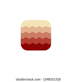 wave logo design vector template sign icon
