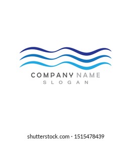 Wave Logo and Symbol Template Icon
