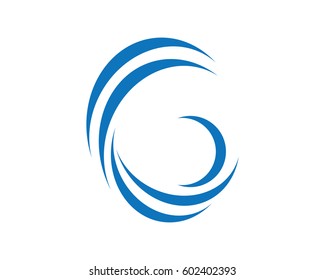 wave Logo Template