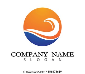 Wave Logo Template
