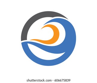 Wave Logo Template