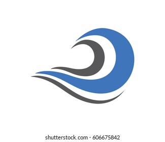 Wave Logo Template