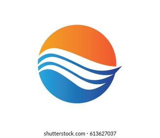 Wave Logo Template