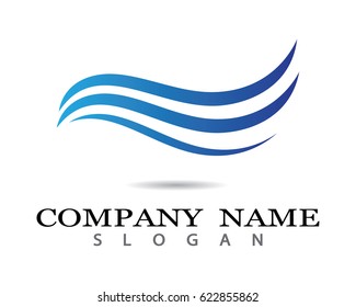 Wave Logo Template