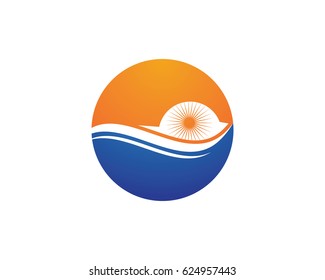 Wave Logo Template