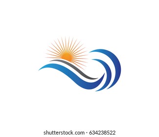Wave Logo Template
