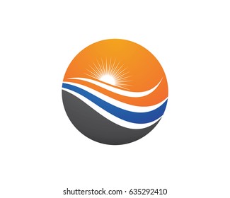 Wave Logo Template