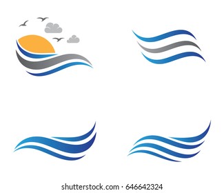 Wave Logo Template