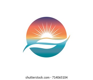 Wave Logo Template