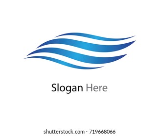 Wave Logo Template