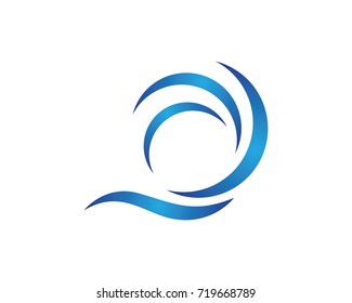 Wave Logo Template