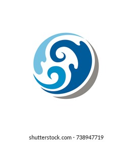 Wave Logo Template
