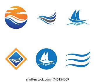 Wave Logo Template
