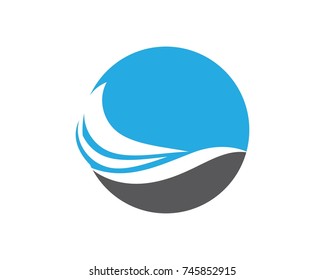 Wave Logo Template