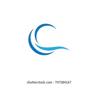 Wave Logo Template