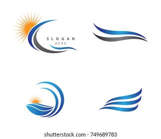 Wave Logo Template