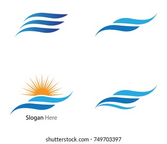 Wave Logo Template