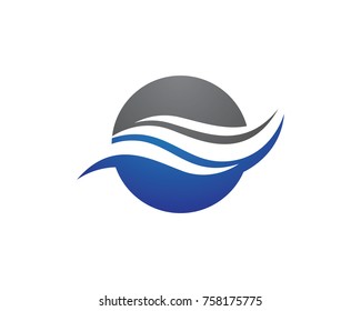 Wave Logo Template