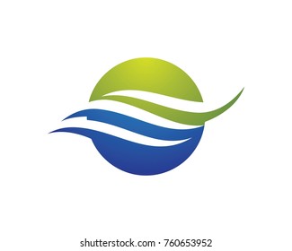 Wave Logo Template