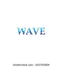 wave logo template vector icon design