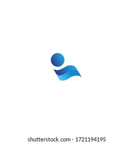 wave Logo Template vector icon design