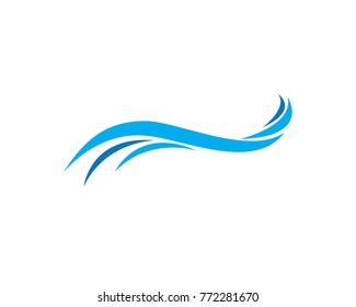 wave Logo Template vector illustration