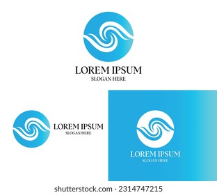 Wave Logo Vektor Art Ocean Wave Icon