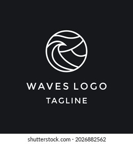 Wave Logo vector design template