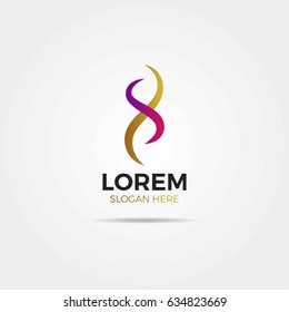 wave logo vector illustration