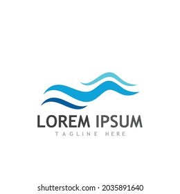 wave logo vector and images