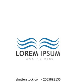 wave logo vector and images