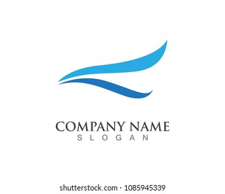 Wave logos icons