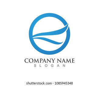 Wave logos icons