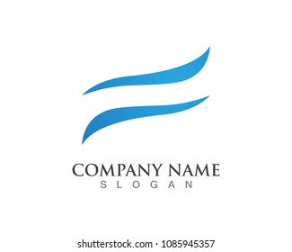 Wave logos icons