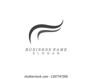 Wave logos icons