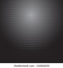 wave metallic background