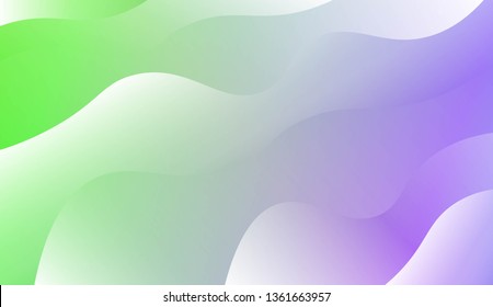 Wave Modern Background. For Business Presentation Wallpaper, Flyer, Cover. Vector Illustration with Color Gradient