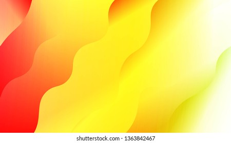 Wave Modern Background. For Business Presentation Wallpaper, Flyer, Cover. Vector Illustration with Color Gradient