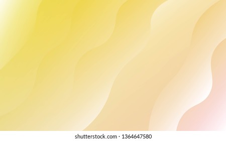 Wave Modern Background. For Business Presentation Wallpaper, Flyer, Cover. Vector Illustration with Color Gradient