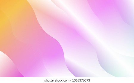 Wave Modern Background. For Business Presentation Wallpaper, Flyer, Cover. Vector Illustration with Color Gradient
