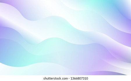 Wave Modern Background. For Business Presentation Wallpaper, Flyer, Cover. Vector Illustration with Color Gradient