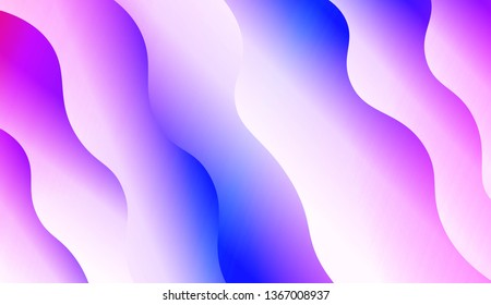 Wave Modern Background. For Business Presentation Wallpaper, Flyer, Cover. Vector Illustration with Color Gradient