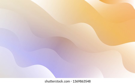 Wave Modern Background. For Business Presentation Wallpaper, Flyer, Cover. Vector Illustration with Color Gradient