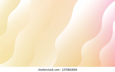 Wave Modern Background. For Business Presentation Wallpaper, Flyer, Cover. Vector Illustration with Color Gradient