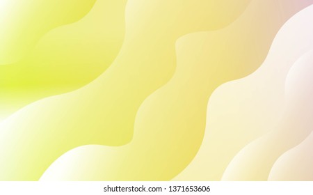 Wave Modern Background. For Business Presentation Wallpaper, Flyer, Cover. Vector Illustration with Color Gradient