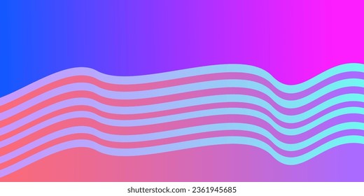  Wave Modern Background. Colorful background, gradient of colorful pattern background. For Your Design Wallpaper, Presentation, Flyer, Cover Page, Landing Page, Abstract background.